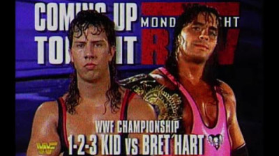 Bret Hart vs The 1-2-3 Kid
