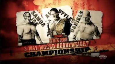 AJ Styles vs Christopher Daniels vs Samoa Joe