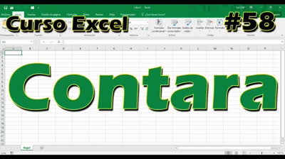 CURSO EXCEL [58] ► FÓRMULA CONTARA