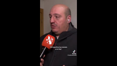 La ignorancia mata. Este hombre mete a un moro a vivir en su propia casa porque dicen en la tv que las okupaciones son un invento de la extrema derecha y el moro ha matado a su hija .