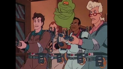 The Real Ghostbusters 3x11 - Big Trouble With Little Slimer Una Strana Creatura
