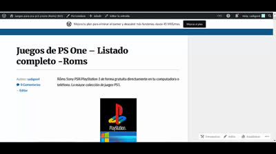 Donde bajar juegos para psx ps1