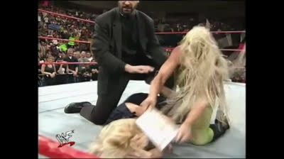 1998.03.23 ❌ Luna attacks Sable ❌ WWF Raw