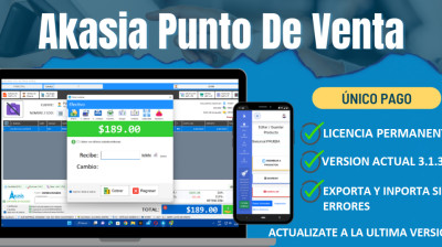 ✅ Presentación de Akasia Punto de Venta 3.1.3.1 Funcional 100%