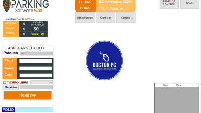 ✅ SISTEMA DE PARQUEO DE VEHÍCULOS EL PARKING V.24  (CON CÓDIGO DE BARRAS) + FULL GUIA