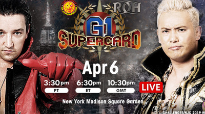 ROH/NJPW G1 SuperCard-Jay White vs Kazuchika Okada