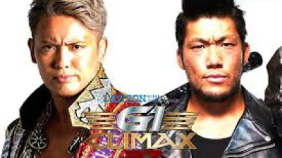 NJPW G1 Climax 27-Kazuchika Okada vs SANADA