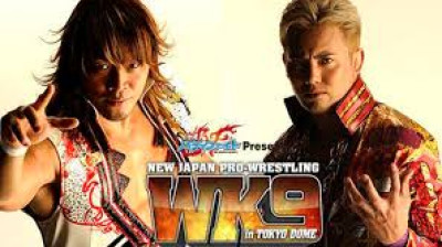 NJPW Wrestle Kingdom 9-Kazuchika Okada vs Hiroshi Tanahashi