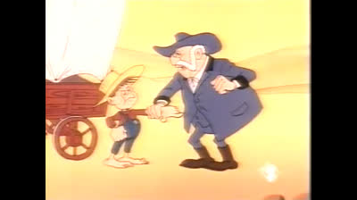 Lucky Luke - serie animata 1978 - La Carovana