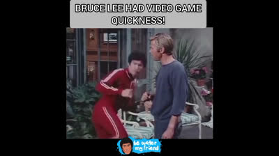 Bruce Lee Showed SUPER HUMAN Quickness Right Here!