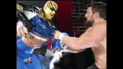 1998.12.21 ⭐ Goldust & Steve Blackman unmask Blue Blazer ⭐ WWF Raw
