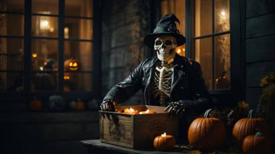 Idee für ein Schnelles Halloween-Kostüm