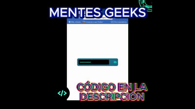 Cómo mostrar y ocultar contraseñas | HTML CSS y JavaScript