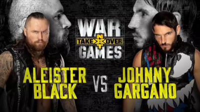 Aleister Black vs Johnny Gargano