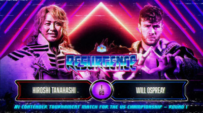 NJPW STRONG Resurgence-Will Ospreay vs Hiroshi Tanahashi