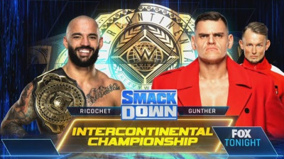 Ricochet vs Gunther