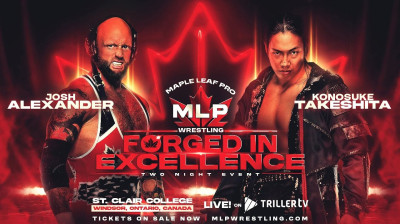 Konosuke Takeshita vs Josh Alexander