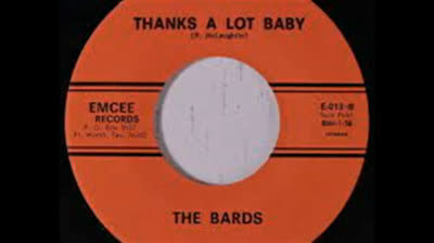 Bards (1966) - Thanks A Lot Baby