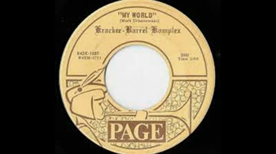 Kracker Barrell Komplex (1968) - Different Than Me