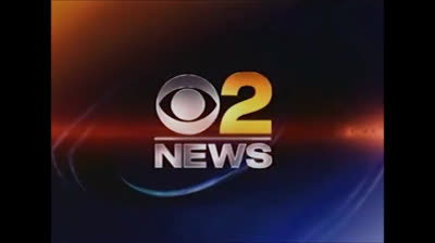 KCBS CBS2 News 5PM open - January 20, 2003 - New Look & New Graphics