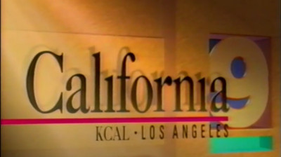 KCAL California 9 promo for December 1989