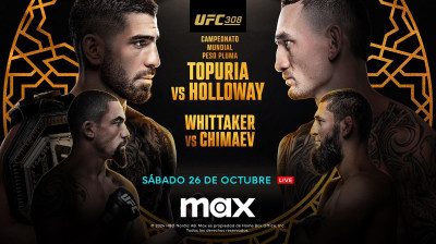 Assista Grátis Ilia Topuria vs Max Holloway UFC 308 | Repetição (Luta Completa)