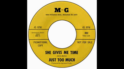 Just Too Much (1966) - She Gives Me Time
