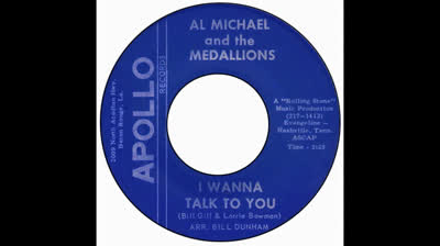 Al Michael & The Medallions (1965) - I Wanna Talk To You