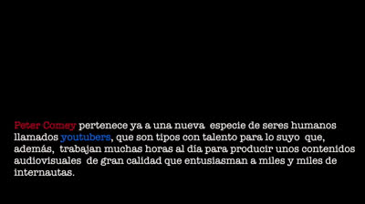 Peter Comey, un cómico de Peal