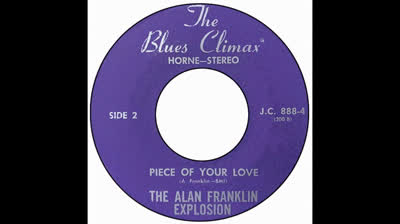 Alan Franklin Explosion (1970) - Piece Of Your Love