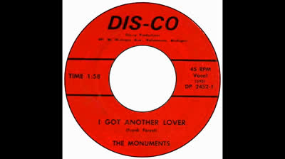 Monuments (1965) - I Got Another Lover