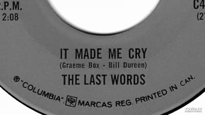Last Words (1966) It Made Me Cry