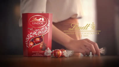 LINDT LINDOR MADE TO MELT YOU MASTER SWISS CHOLCOLATIER