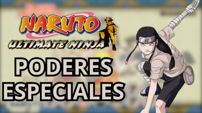 Poderes ESPECIALES de NEJI HYUGA - Naruto Ultimate ninja - 2003 - PS2