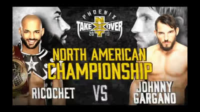 Ricochet vs Johnny Gargano