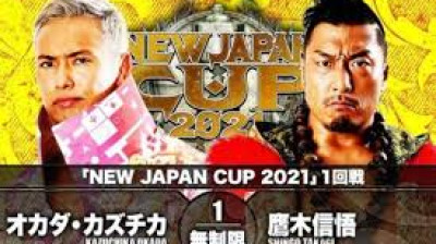 NJPW New Japan Cup 2021-Shingo Takagi vs Kazuchika Okada