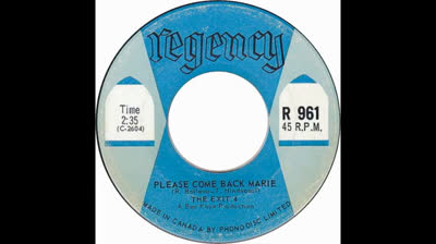 Exit 4 (1965) - Please Come Back Marie