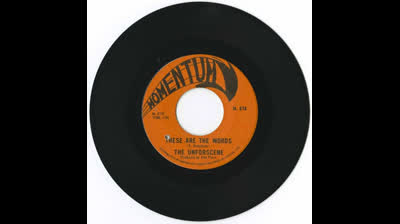 Unforscene (1967) - These Are The Words