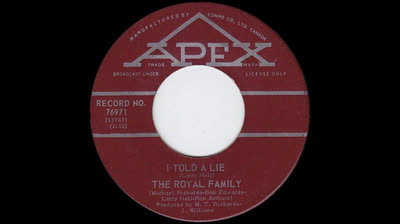 Royal Family (1965) -  I Told a Lie