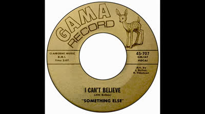 Something Else (1967) - I Can't Believe