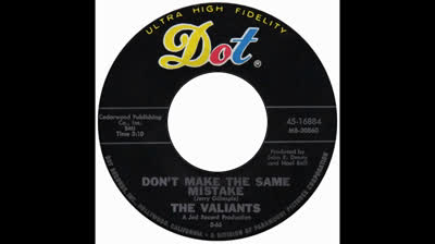 Valiants (1966) - Don't Make The Same Mistake