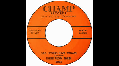Three From Three (1966) - Sad Lovers (Live Today)