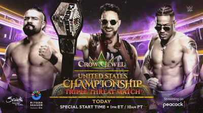 LA Knight vs Carmelo Hayes vs Andrade (Full Match)