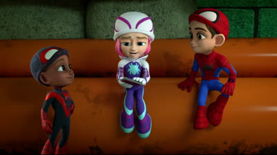 Spidey y sus Sorprendentes Amigos || T01-E06:(Caótico Día de las Madres/La Casa No Tan de la Risa)