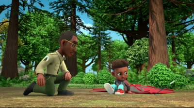 Spidey y sus Sorprendentes Amigos || T01-E07:(Dilema en el Campamento/La Gran Oleada de Crímenes Verdes)