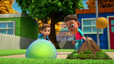 Spidey y sus Sorprendentes Amigos || T01-E13:(Volviéndose Verde/Limpiando Todo)