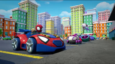 Spidey y sus Sorprendentes Amigos || T01-E16:(Artemanía/Pandemónium de Cachorro)