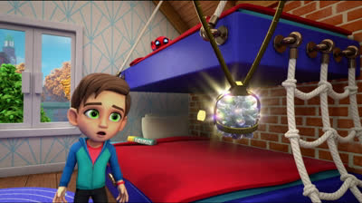 Spidey y sus Sorprendentes Amigos || T01-E18:(El Predicamento Dependiente de Peter/TWIST-E)