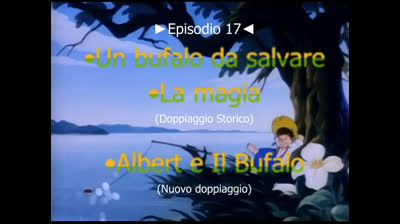 17 Le avventure di Huckleberry Finn - Albert e il bufalo