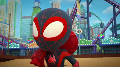 Spidey y sus Sorprendentes Amigos || T02-E04:(Bum Bum Sónico/¡Bromas En El Minigolf!)